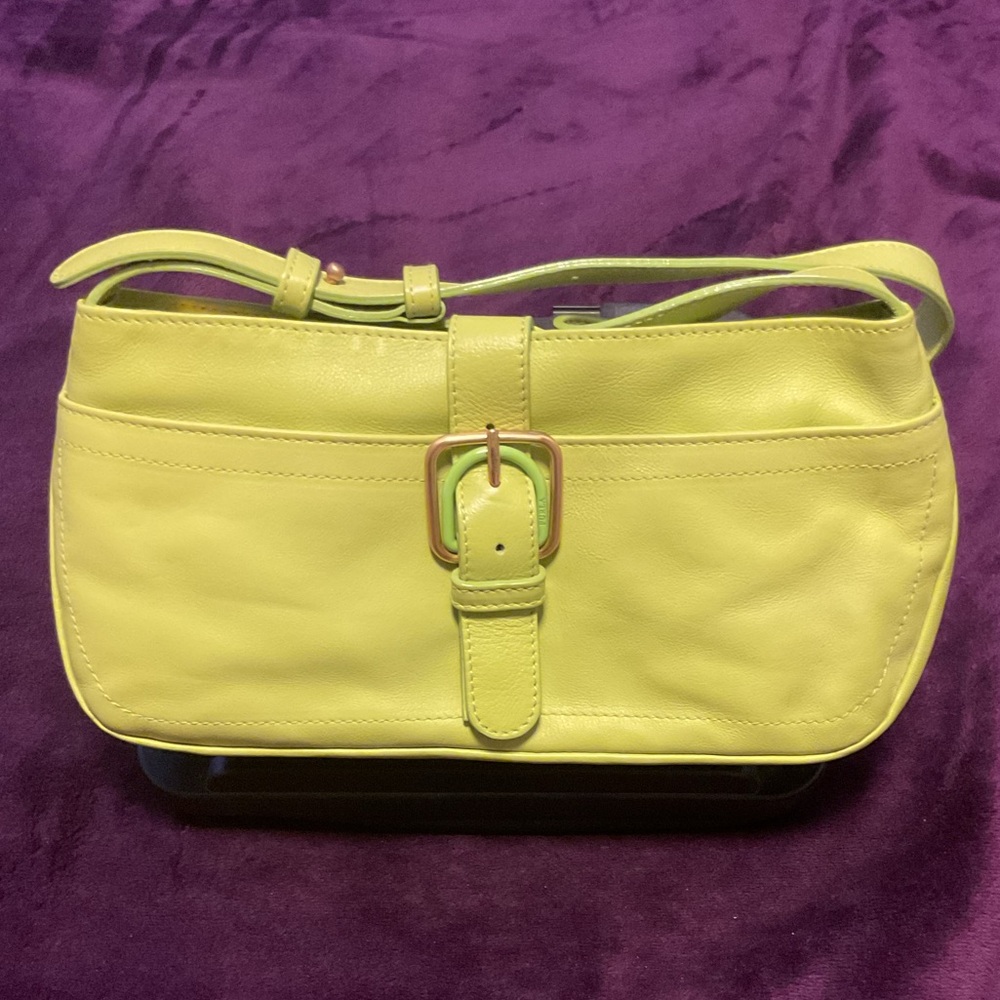 Vintage Mini Leather Shoulder Bag